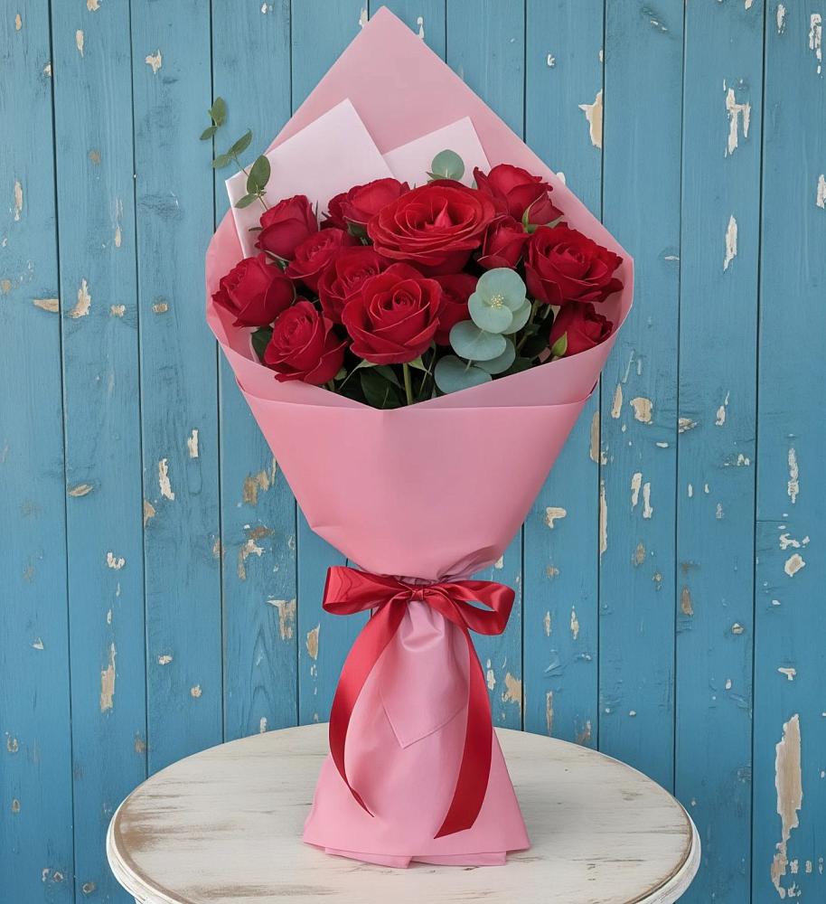 Букет цветов из: Розы в Юровка