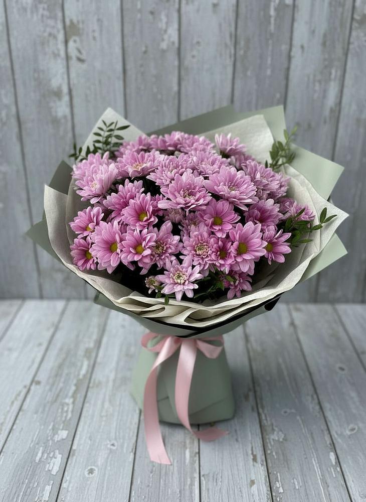 Букет цветов из: Хризантемы в Юровка