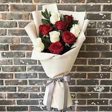 Букет цветов из:  Розы в Юровка