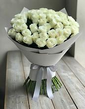 Букет 35 Белых роз #REPLACE_PRED# Юровка