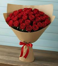 Букет Красные розы Милано в Юровка