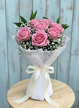 Букет цветов из:  Розы в Юровка