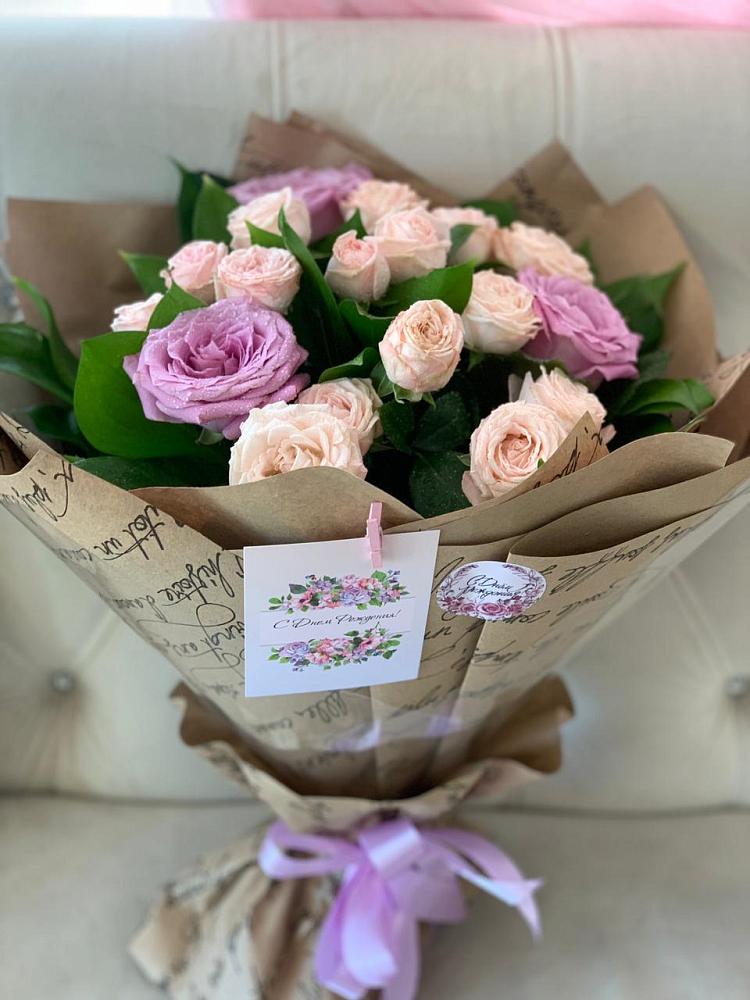 Букет цветов из: Розы в Юровка