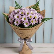 Букет цветов из:  Хризантемы в Юровка