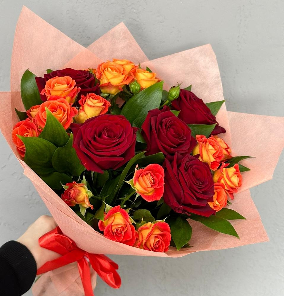 Букет Любовь и восторг в Юровка