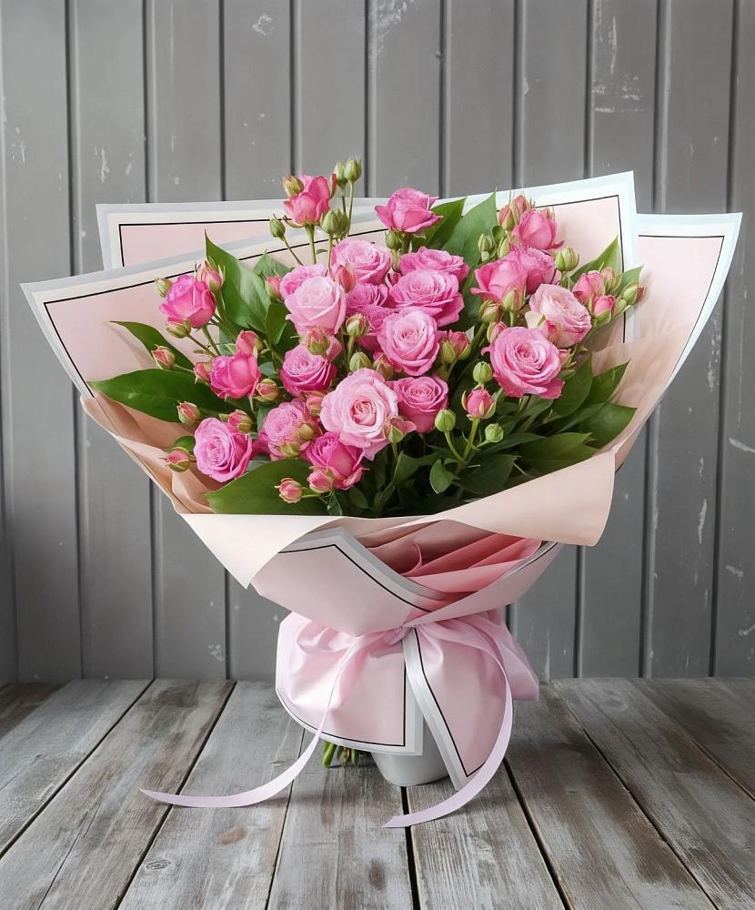 Букет Розовый кустик в Юровка