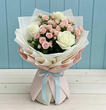 Букет цветов из:  Розы #REPLACE_PRED# Юровка
