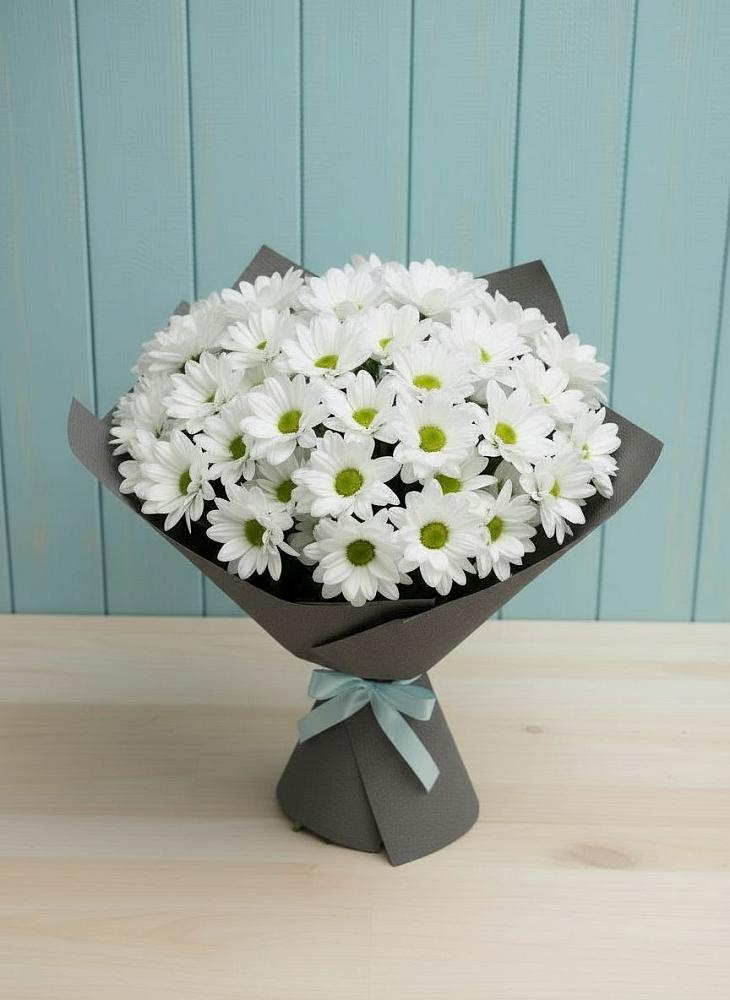 Букет цветов из: Хризантемы в Юровка