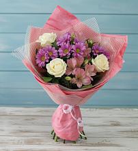 Букет цветов из:  Герберы в Юровка