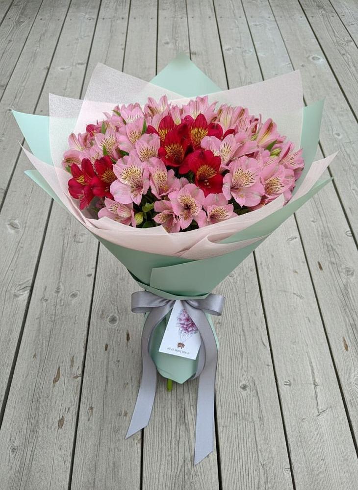 Букет цветов из: Альстромерии в Юровка