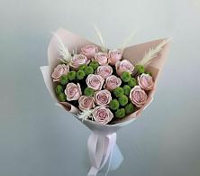 Букет цветов из:  Розы и Хризантемы #REPLACE_PRED# Юровка
