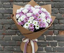 Букет цветов из:  Хризантемы #REPLACE_PRED# Юровка