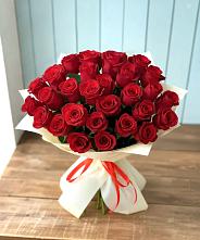 Букет 29 Красных роз в Юровка