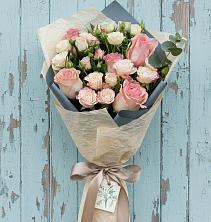 Букет цветов из:  Розы в Юровка