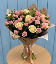 Букет цветов из:  Розы #REPLACE_PRED# Юровка