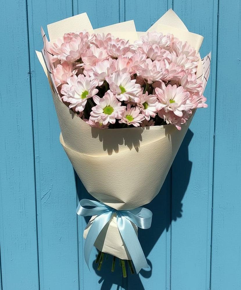 Букет цветов из: Хризантемы в Юровка