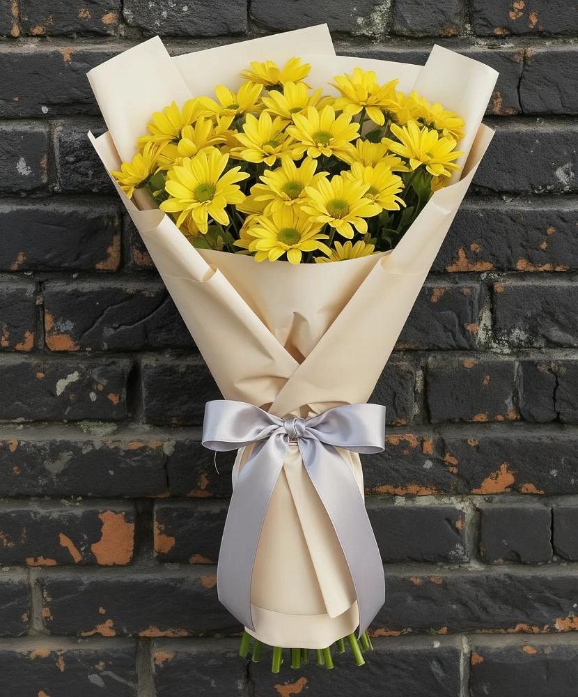 Букет цветов из: Хризантемы в Юровка