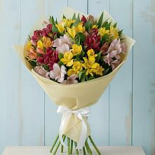 Букет цветов из:  Альстромерии в Юровка