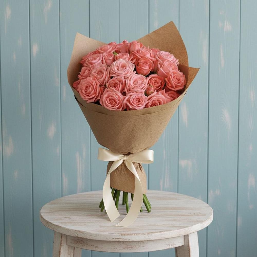 Букет цветов из: Розы в Юровка