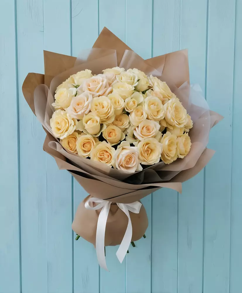 Букет Кремовое облако в Юровка