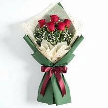 Букет цветов из:  Розы в Юровка