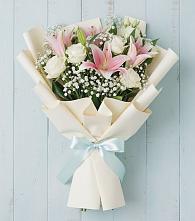 Букет цветов из:  Лилии в Юровка