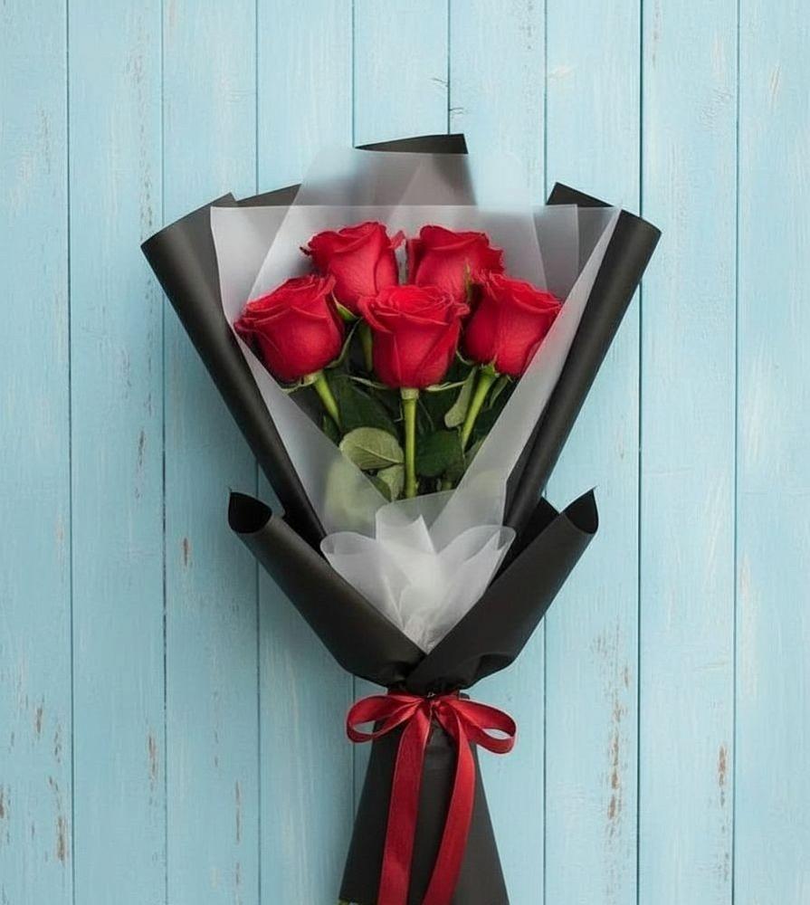 Букет цветов из: Розы в Юровка