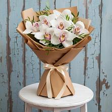 Букет цветов из:  Орхидеи и Розы #REPLACE_PRED# Юровка
